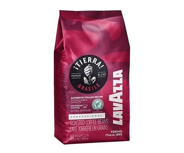 Кофе в зернах Lavazza Tierra Brazil Extra Intense 1 кг (е-62)