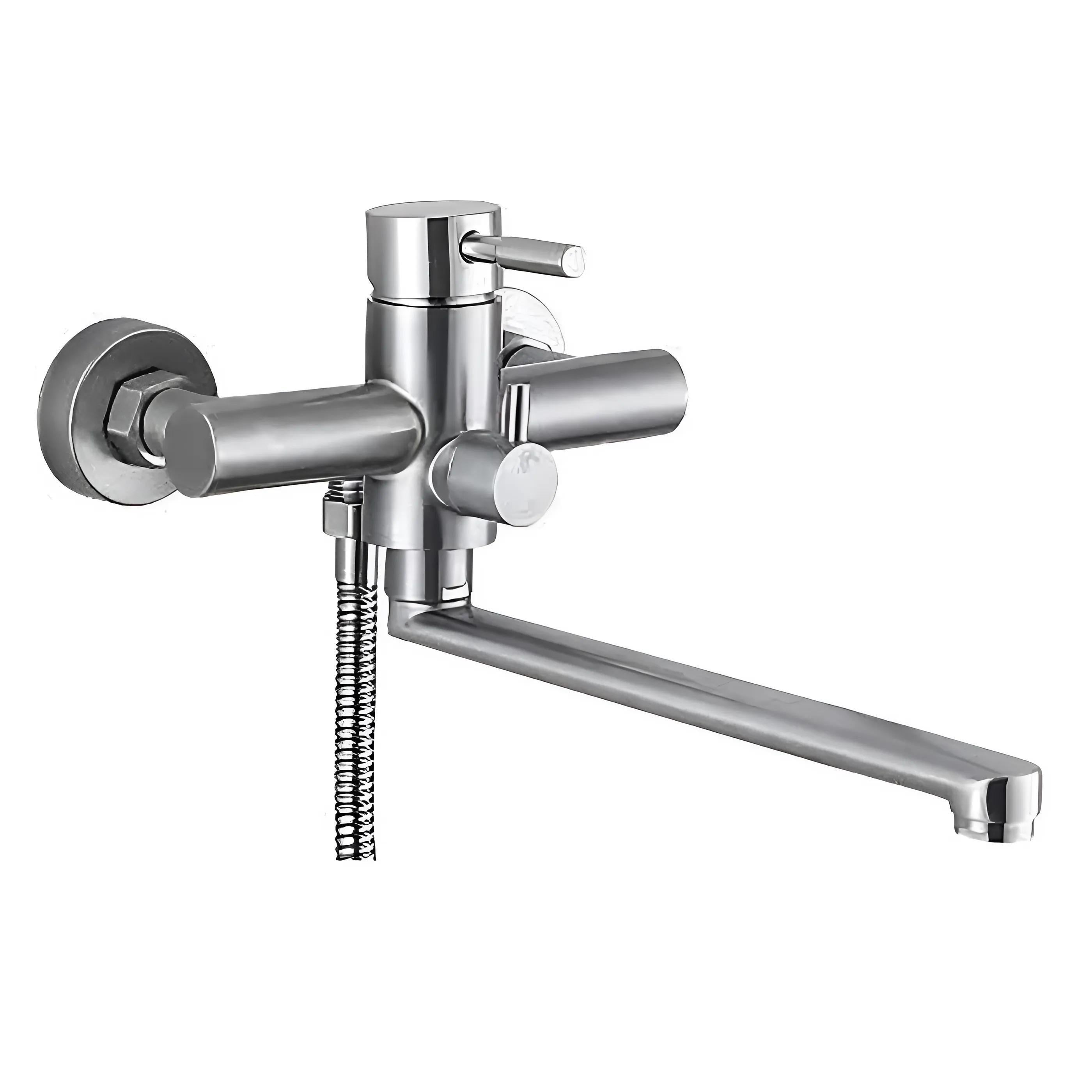 Смеситель для ванны Haiba SUS-006 Euro из нержавеющей стали SUS304 (HB9610)