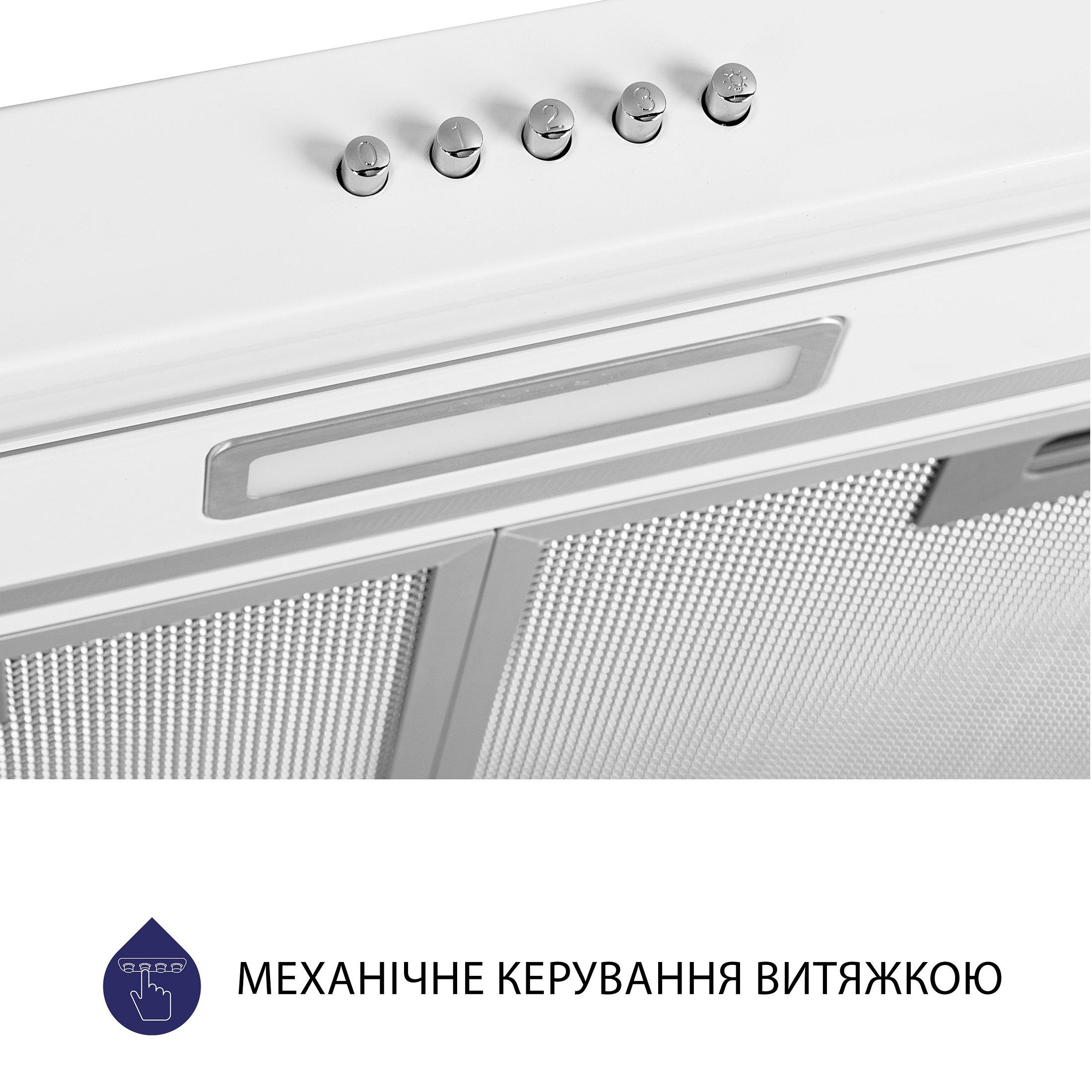 Витяжка плоска Minola HPL 617 WH - фото 6