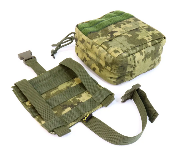 Підсумок-аптечка Cordura 1000D зі швидким скиданням Піксель - фото 6 Підсумок-аптечка Cordura 1000D зі швидким скиданням Піксель - фото 6