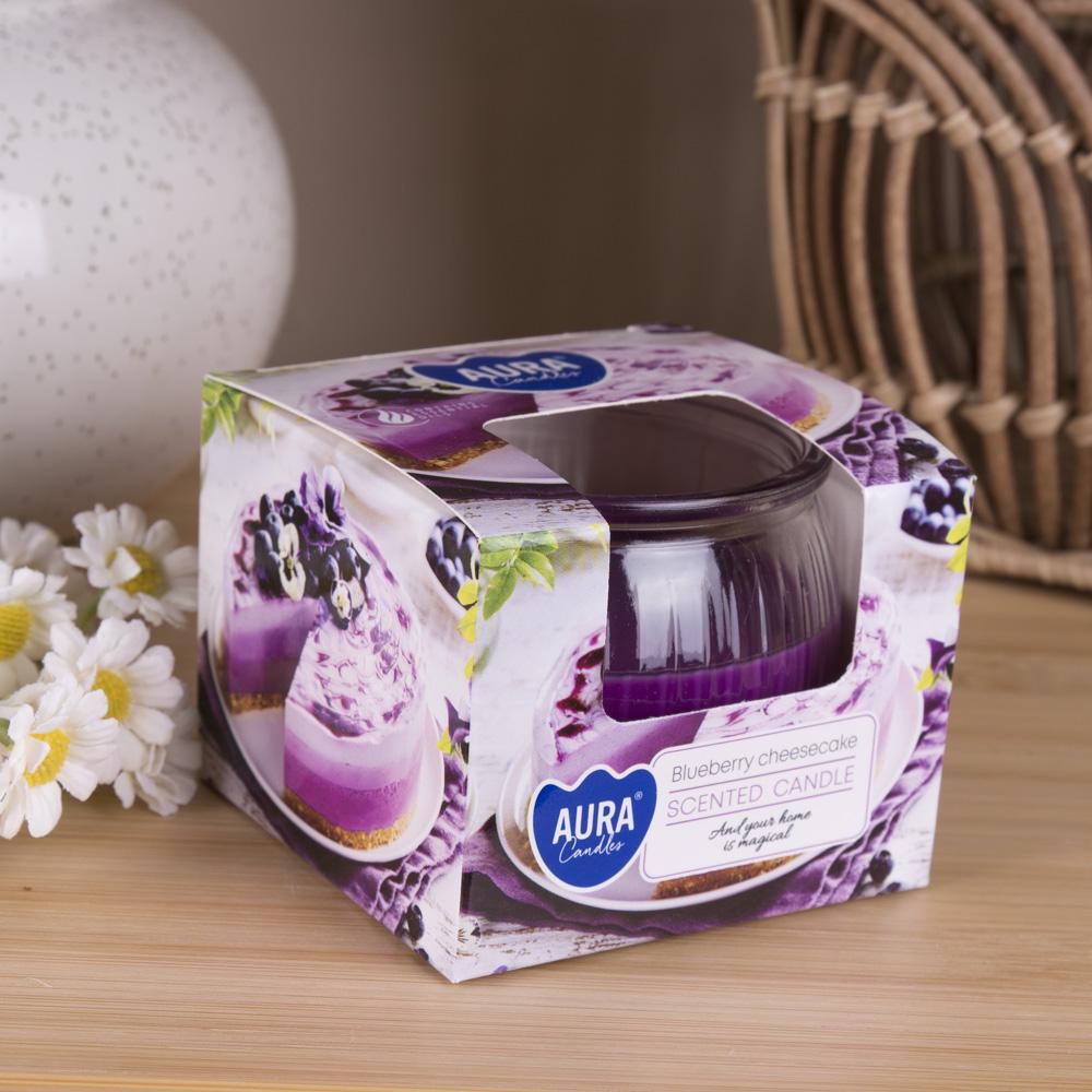 Аромасвічка у склянці Blueberry (6704-3)