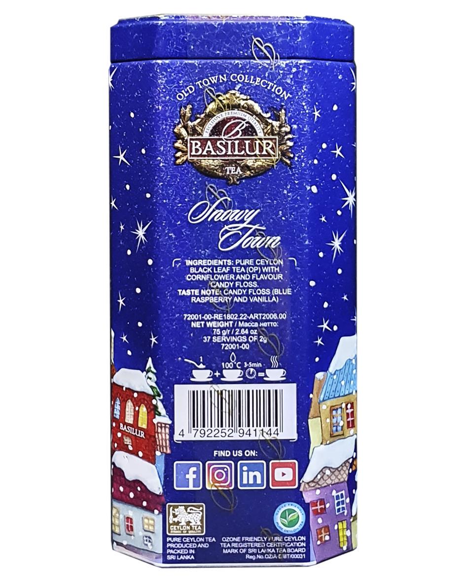 Чай чорний цейлонський Basilur Засніжене містечко 75г (56411) - фото 2 Чай чорний цейлонський Basilur Засніжене містечко 75г (56411) - фото 2
