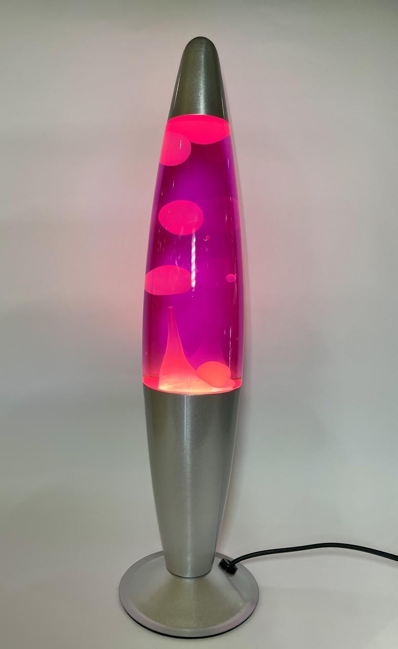 Ночник Лава лампа Розово-белый 42 см Ночник Лава лампа Розово-белый 42 см