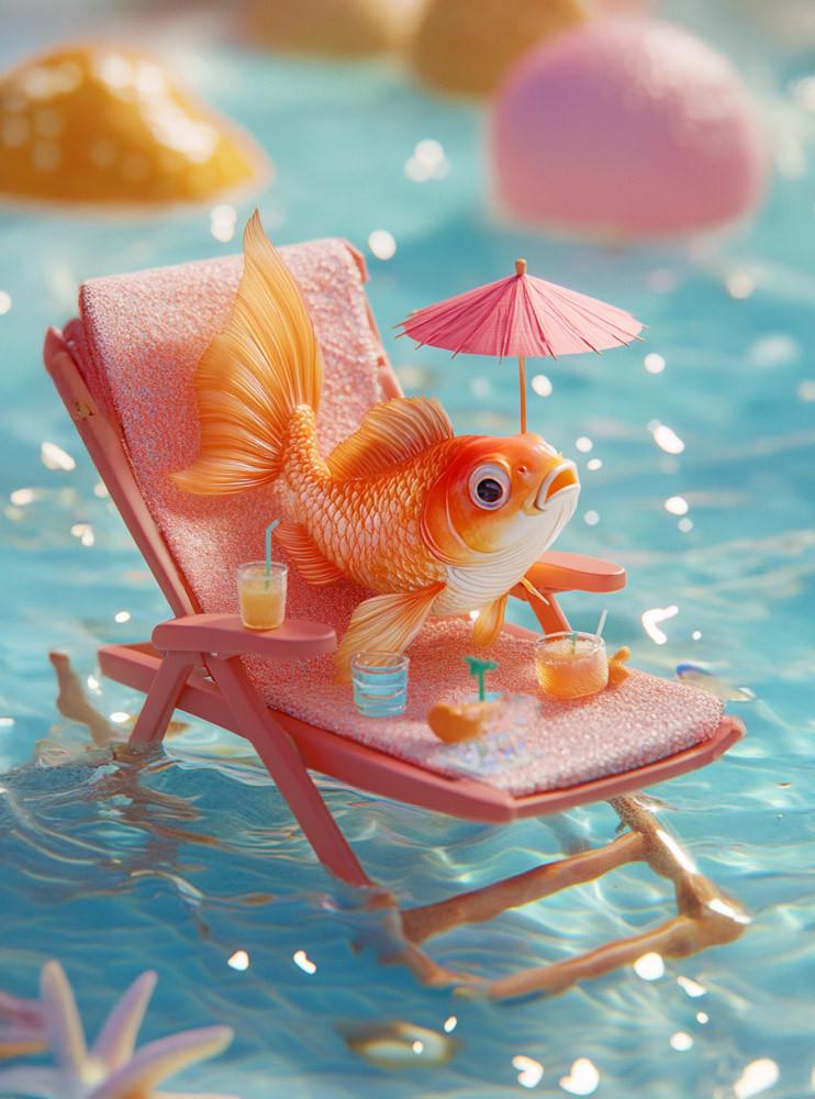 Алмазная мозаика Dream Toys Аква-релакс 30х40 см (S20301)