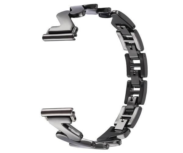 Ремешок металлический WaveForm Design для Xiaomi Redmi Watch 5 lite/5 Active 22 мм Черный
