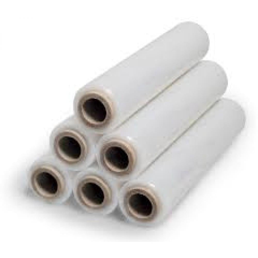 Стрейч-плівка первинна 500 мм 23 мкм 300 м 6 рул. Прозорий