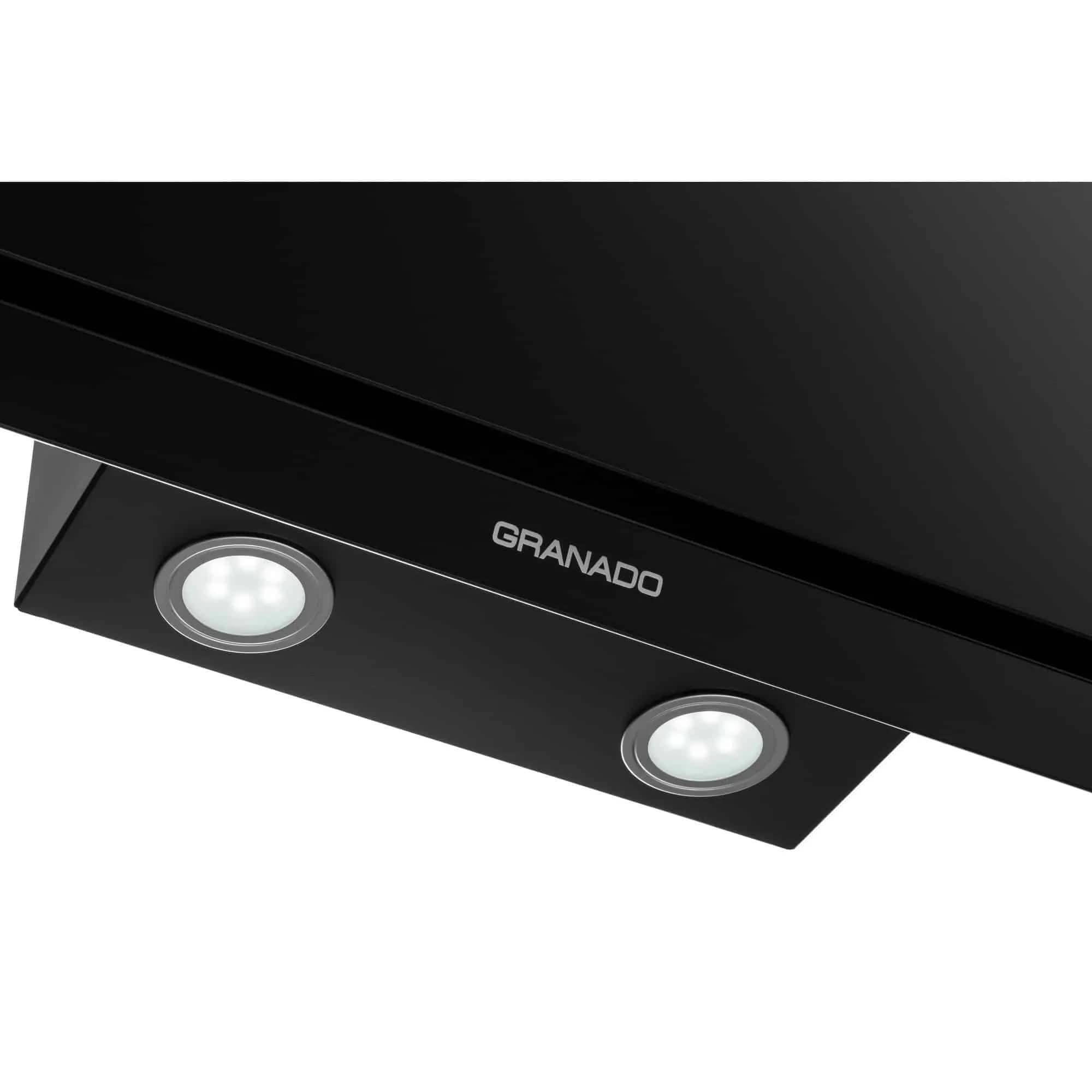 Витяжка Granado Vivares 1614-1200 Black glass (GRA-22525) - фото 8