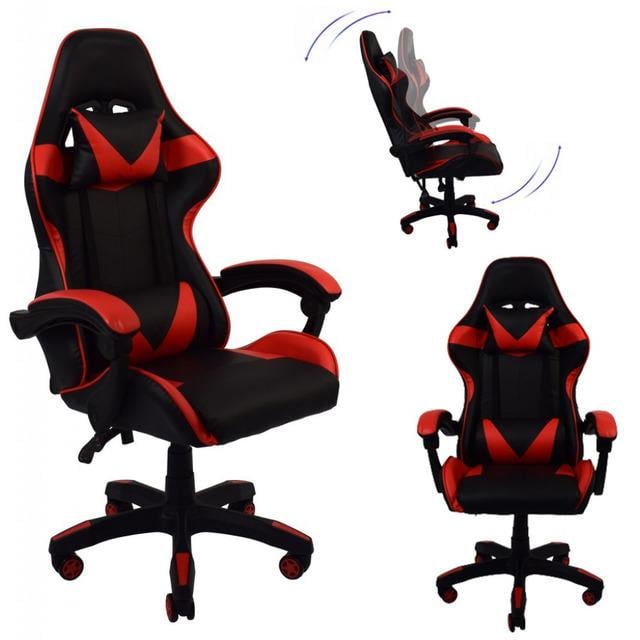 Крісло комп'ютерне офісне Bonro B-810 Червоний (42300053) - фото 8 Крісло комп'ютерне офісне Bonro B-810 Червоний (42300053) - фото 8