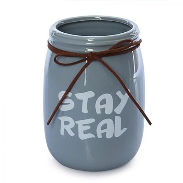 Ваза керамічна Stenson 15х10,5 см N00987