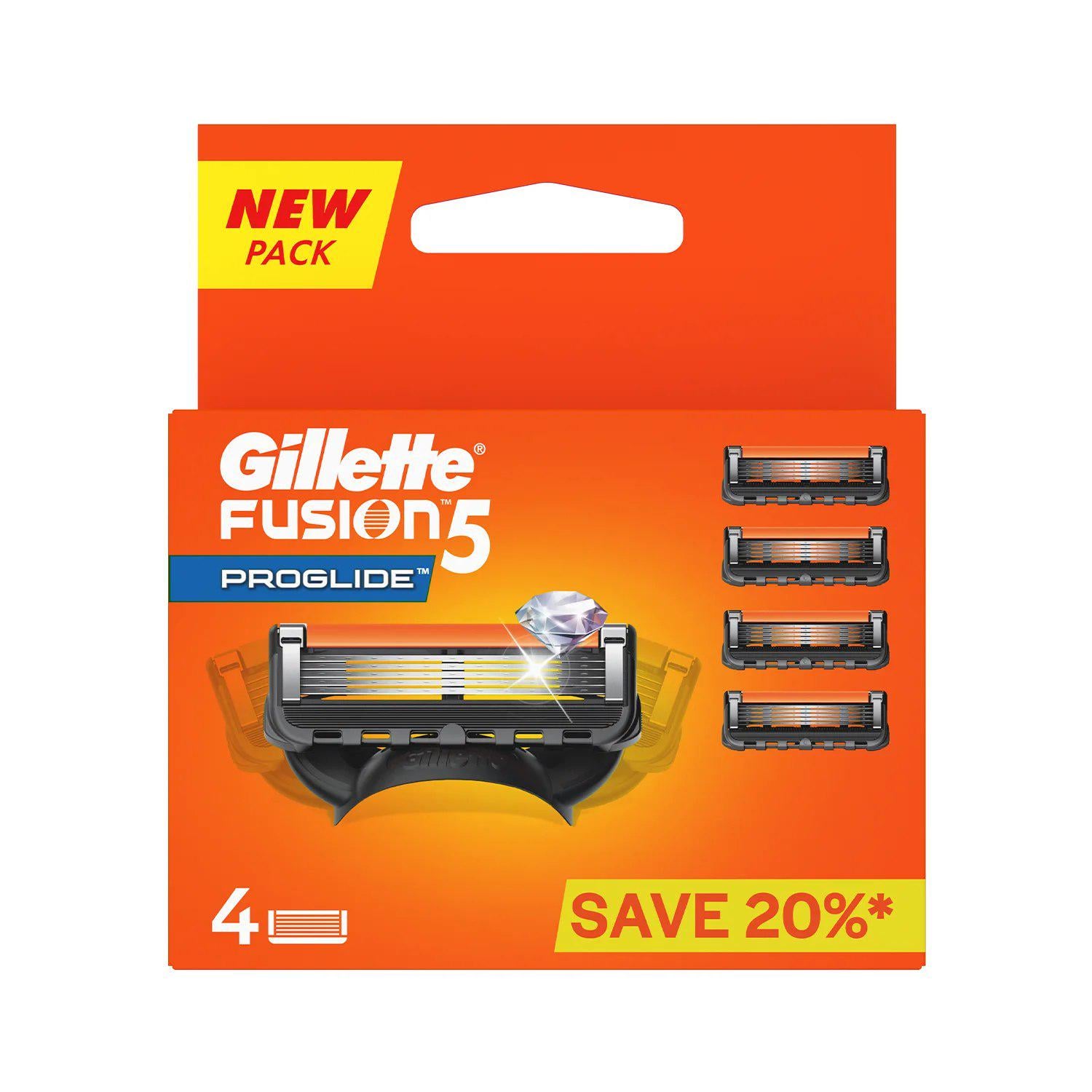 Касети змінні для гоління Gillette Fusion 5 Proglide 4 шт. (13356377)