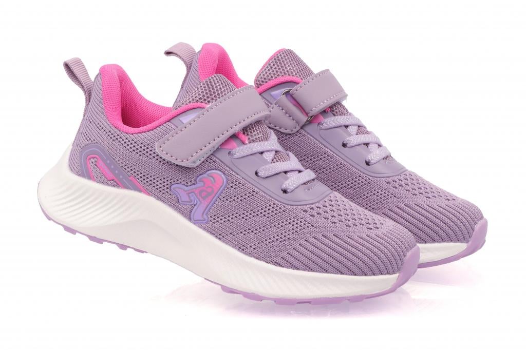 Кроссовки для девочек 1051 в сетку р. 35 Сиреневый