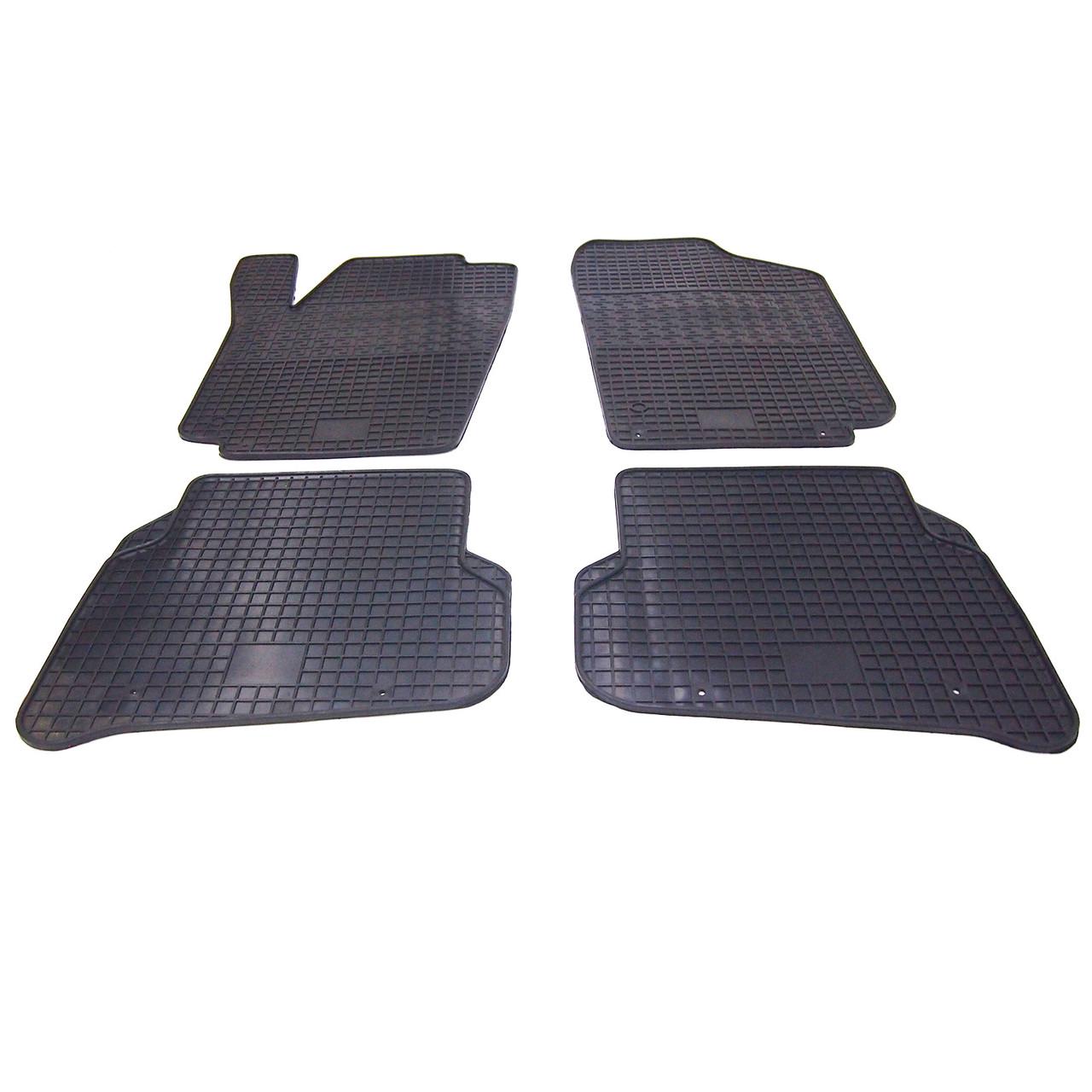 Коврики резиновые Volkswagen Polo Sd/Hb 09-/Seat Ibiza 08- 4 шт. (67465)