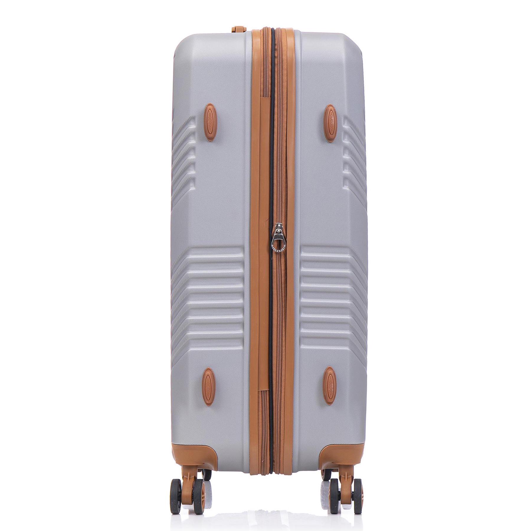 Чемодан SEMI LINE 24" M Light Grey (T5849-2) - фото 3