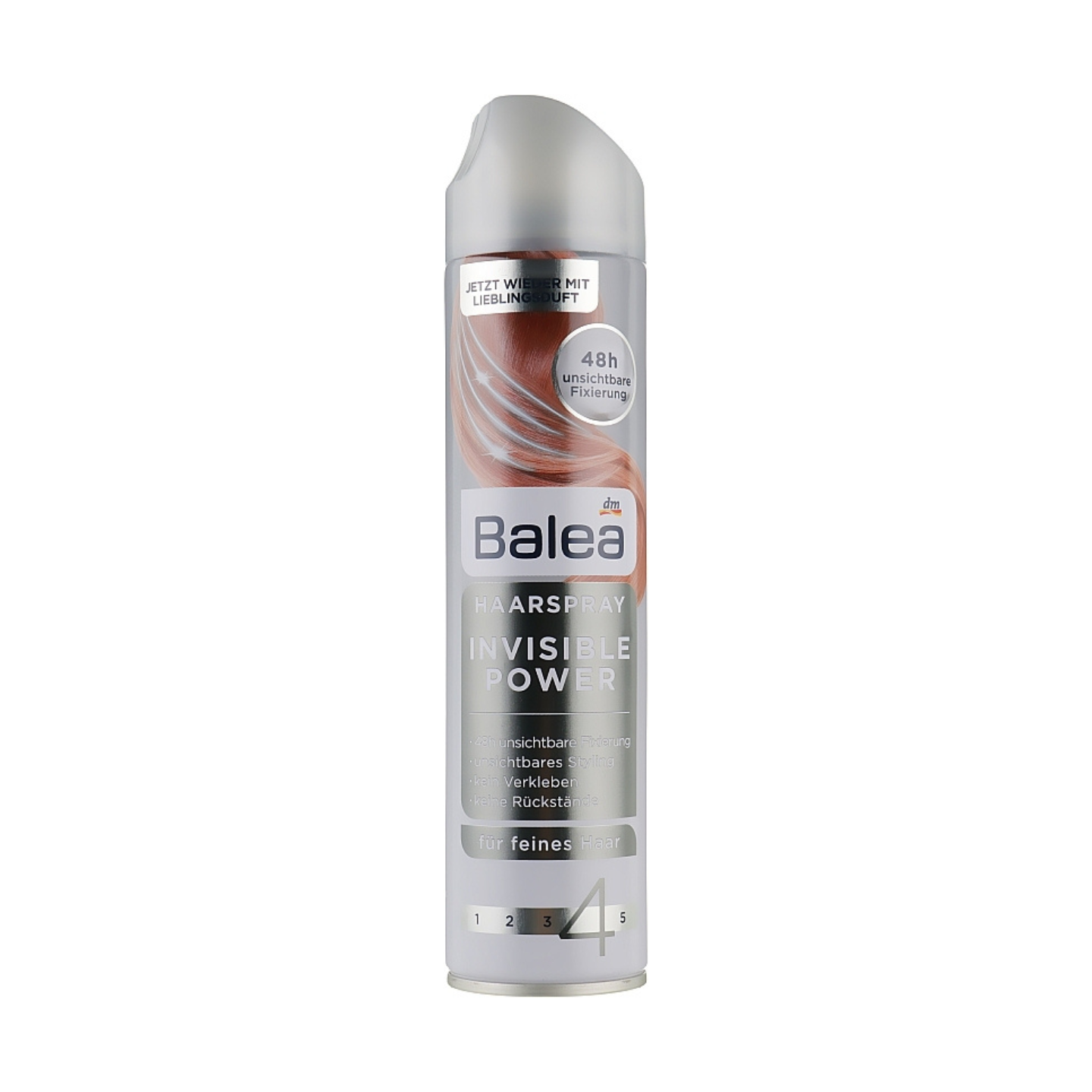 Лак для волосся Balea Invisible Power 4 300 мл (НФ-00001565)