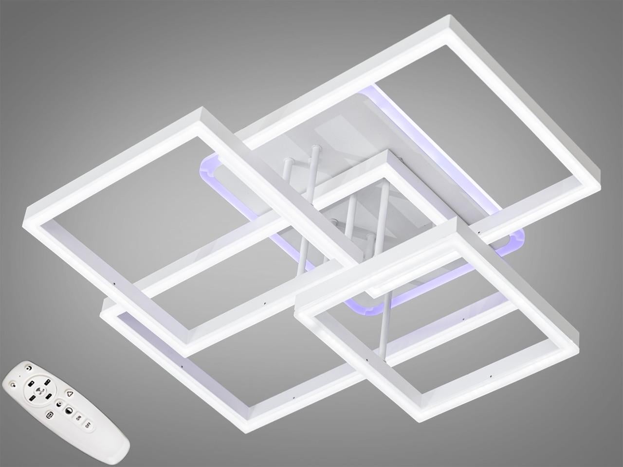 Люстра потолочная с диммером LED 7008WH LED 3color dimmer (2437589165)