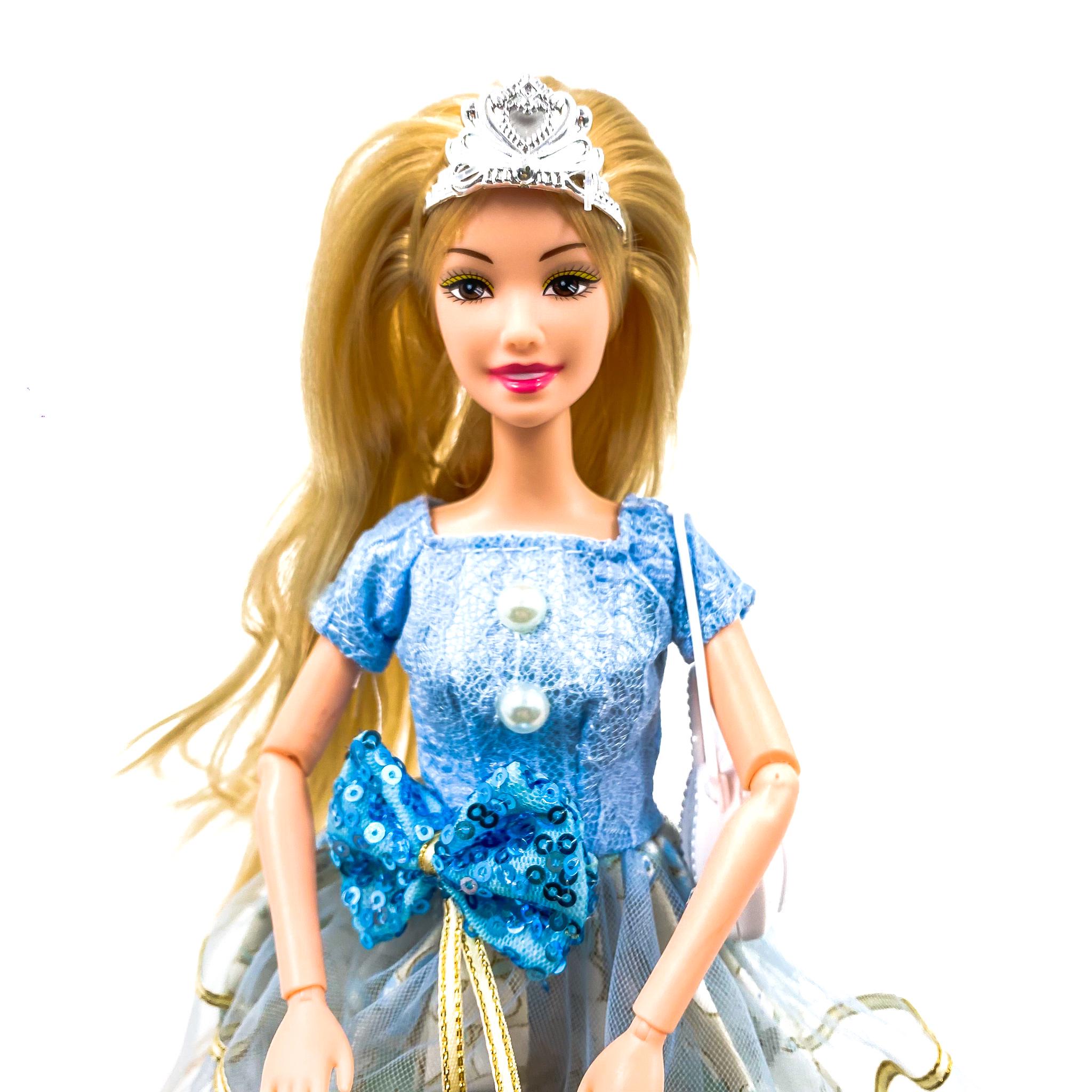 Лялька TK Group 30 см Снігова Принцеса з довгим волоссям та аксесуарами (109639) - фото 3 Лялька TK Group 30 см Снігова Принцеса з довгим волоссям та аксесуарами (109639) - фото 3