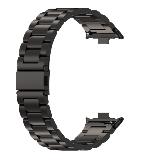 Ремешок DK Metal Fitlink Steel Watch Band для Xiaomi Mi Band 8 Pro Black (017764)