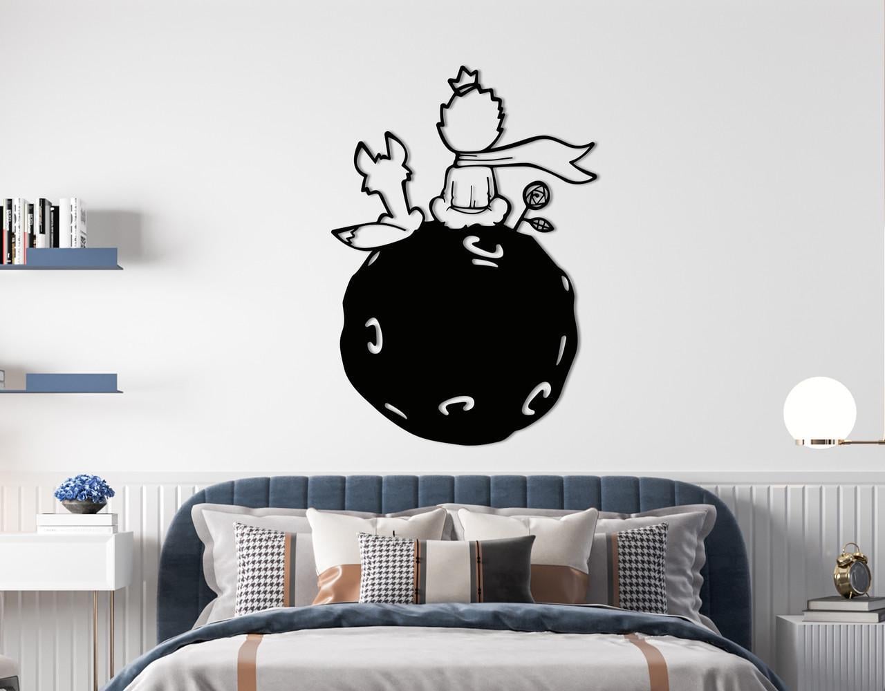 Декоративное панно на стену Upwood Decor The Little Prince 2 50х71,5 см Black (1580097380)
