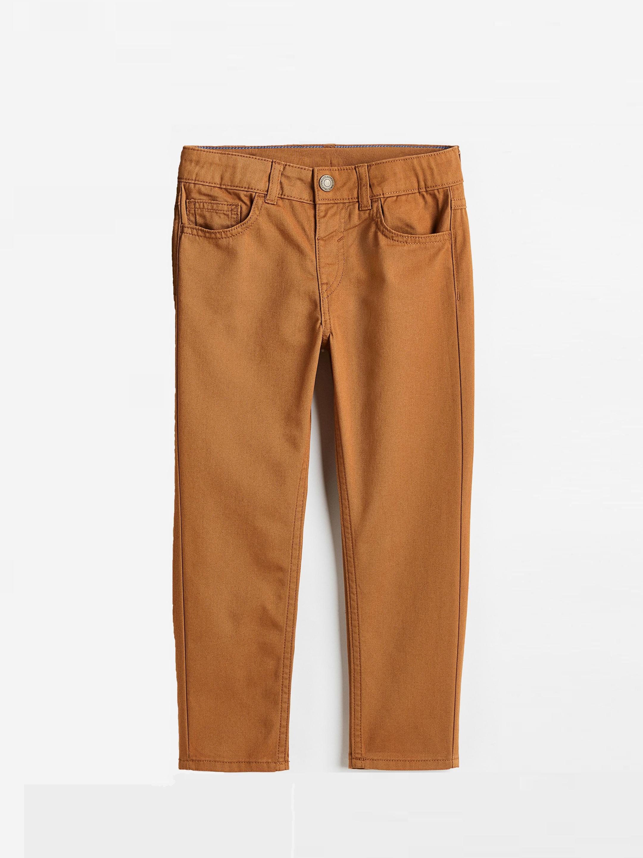Штани для хлопчиків H&M 128 см Коричневий (Х16101092595)