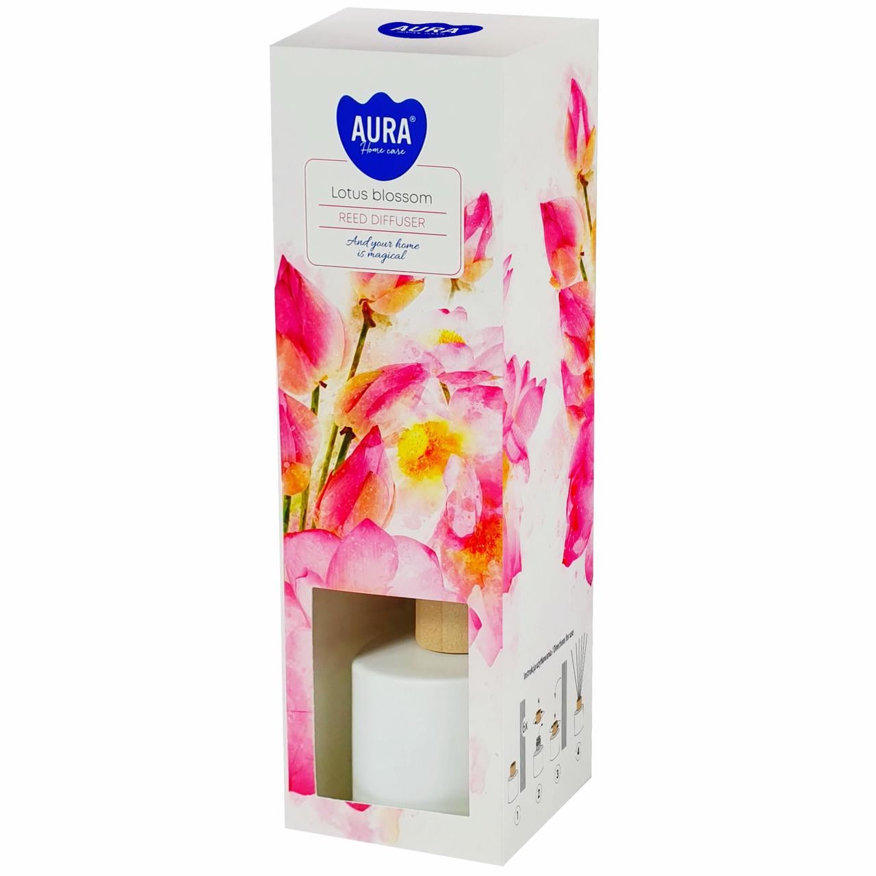 Аромадиффузор Bispol Lotus Blossom Цветок лотоса 85 мл (7G-dz85md-376)