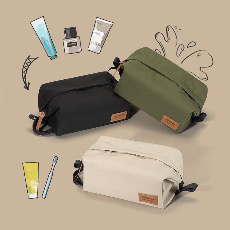 Косметичка Naturehike Toiletry Bag XS01 NH21LX001 Khaki - фото 4