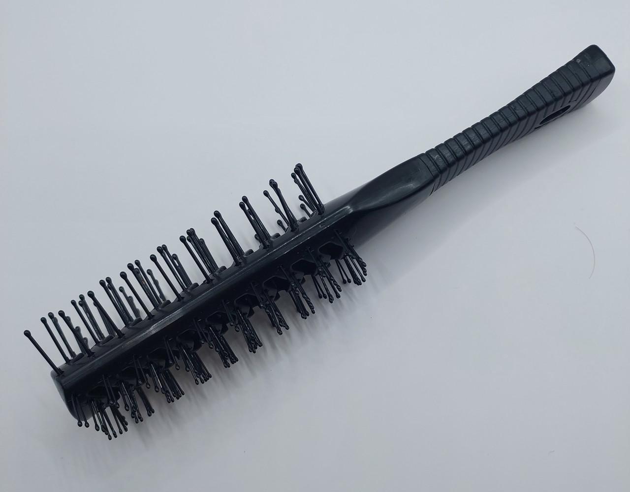 Гребінець двохсторонній гребінець ДенІС professional вузький скелетний 942 Чорний (1453071812)