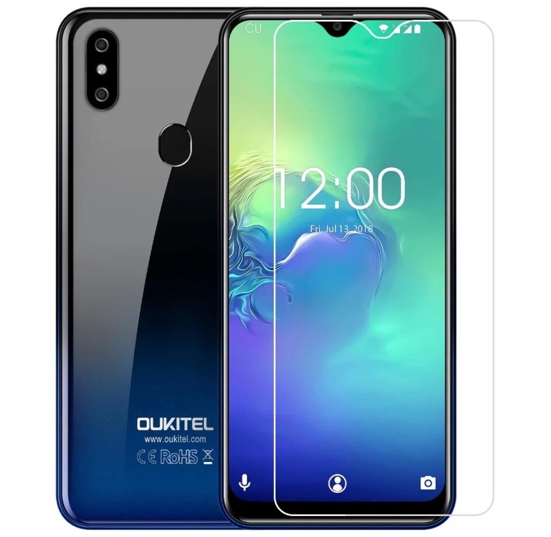 Загартоване захисне скло на Oukitel C15 Pro