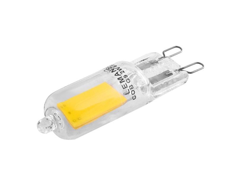 Светодиодная лампа Lemanso LM3024 G9 прозрачная 2W COB 230V 230Lm 6500К (22811543)