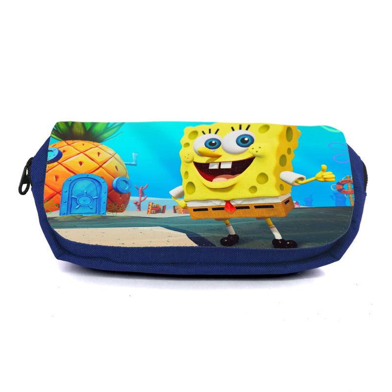 Пенал школьный Спанч Боб SpongeBob SPB-002 Синий (1479353888)