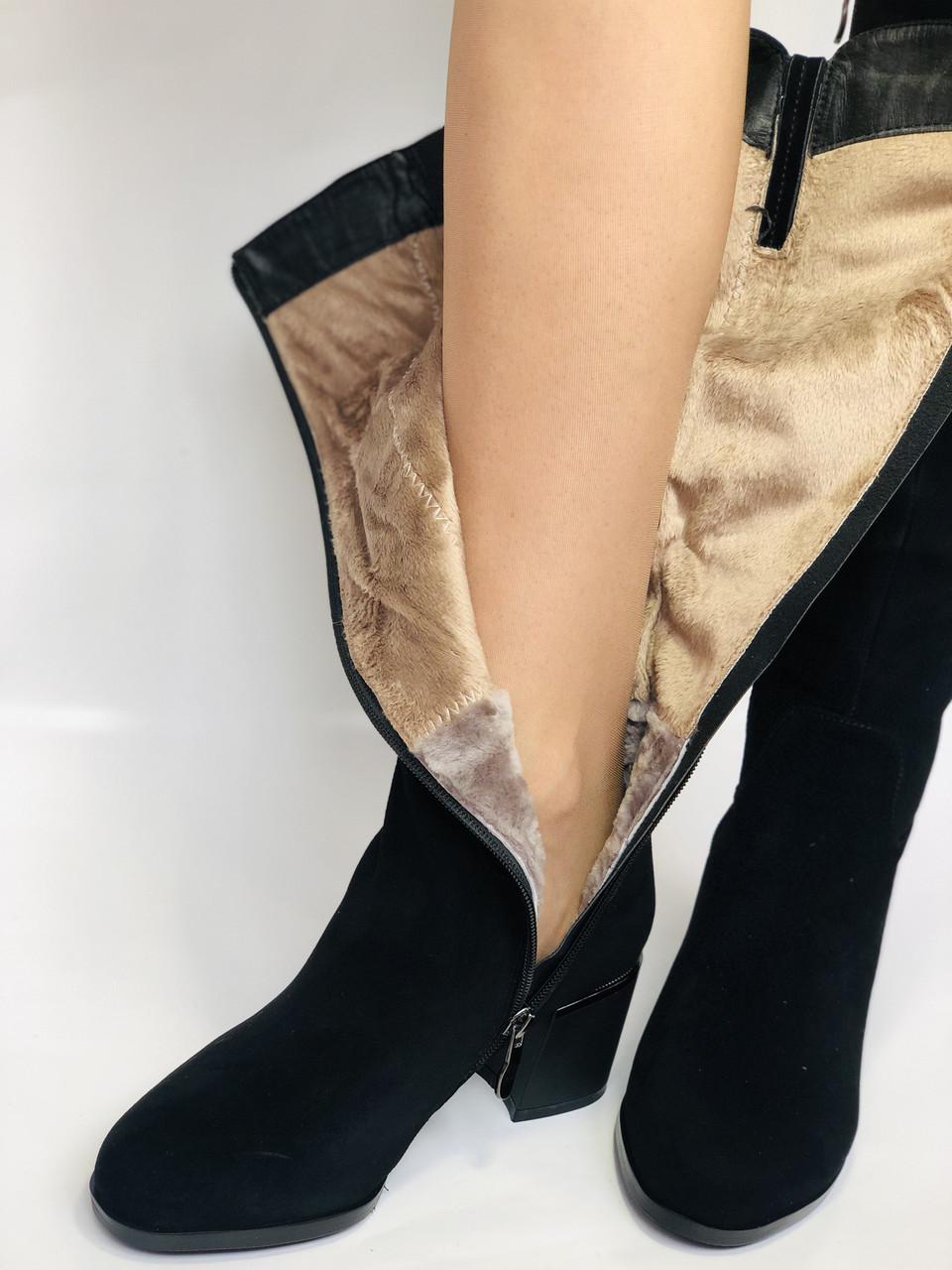 Сапоги женские зимние Blue Tempt р. 38 24,5 см Черный (2387) - фото 9 Сапоги женские зимние Blue Tempt р. 38 24,5 см Черный (2387) - фото 9