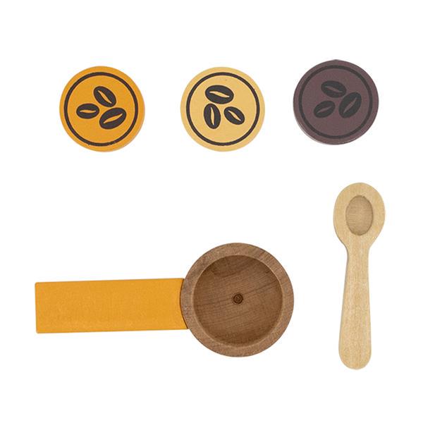 Игрушечная кофемашина Viga Toys PolarB из дерева (44018) - фото 4 Игрушечная кофемашина Viga Toys PolarB из дерева (44018) - фото 4