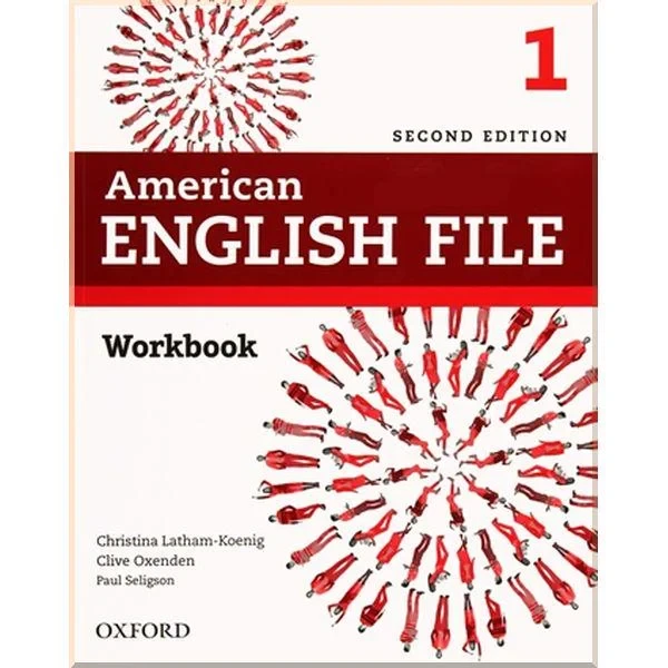 Рабочая тетрадь American English File Second Edition 1 Workbook without key
