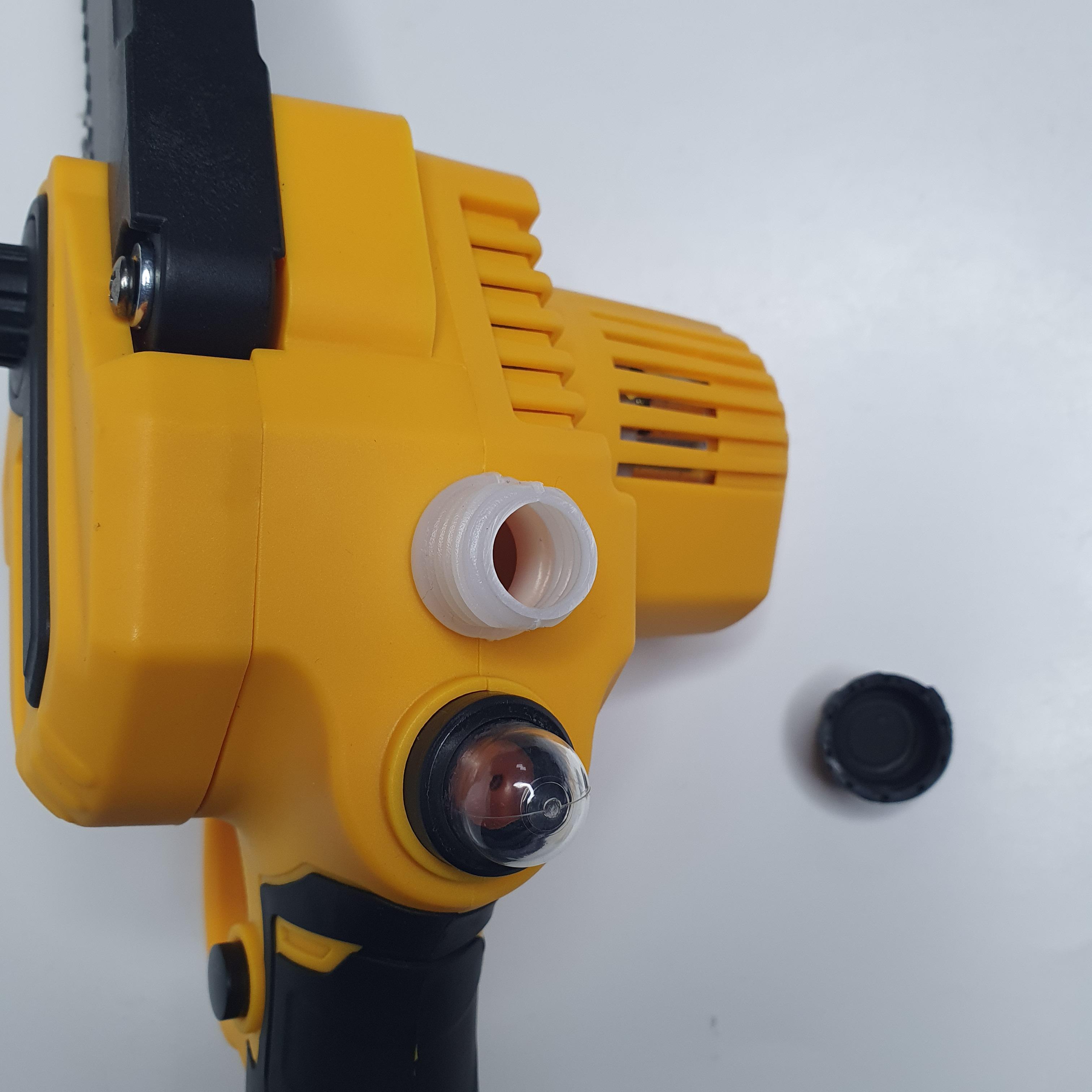 Пила аккумуляторная мини с автоматической смазкой цепи 2 аккумулятора 24V 20 см (4AH -DPR-20) - фото 6 Пила аккумуляторная мини с автоматической смазкой цепи 2 аккумулятора 24V 20 см (4AH -DPR-20) - фото 6