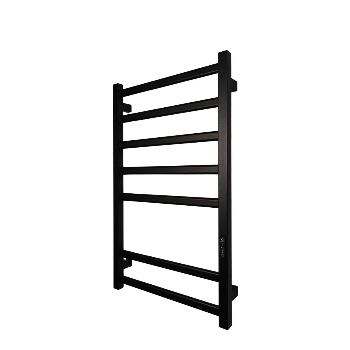 Рушникосушарка електрична Carino Alba з контролером 790x490 мм Чорний матовий (AL7949FВM)