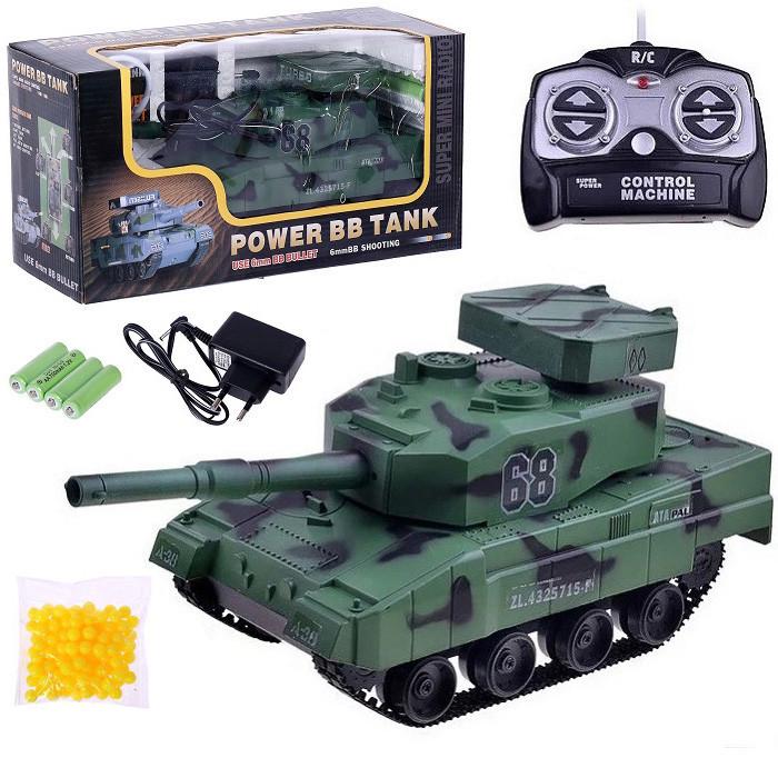 Танк на радіокеруванні акумуляторний що стріляє кульками (2301213185) - фото 2 Танк на радіокеруванні акумуляторний що стріляє кульками (2301213185) - фото 2
