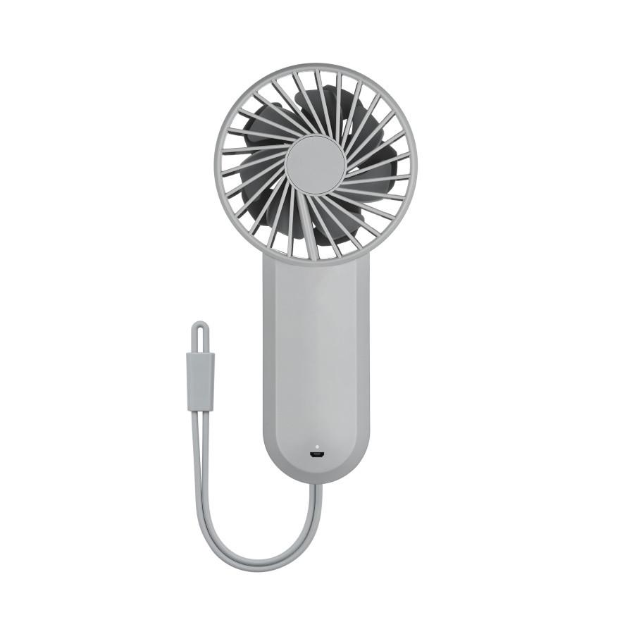 Вентилятор ручний акумуляторний Noveen F220 3 режими швидкості USB 4000 мАг 5 Вт 5200 об/хв 176х85х33,8 мм Сірий (2552651150) - фото 4 Вентилятор ручний акумуляторний Noveen F220 3 режими швидкості USB 4000 мАг 5 Вт 5200 об/хв 176х85х33,8 мм Сірий (2552651150) - фото 4