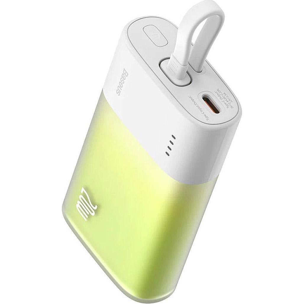 Зовнішній акумулятор Baseus Popsicle Type-C 5200 mAh 20W White (P10055600612-01)