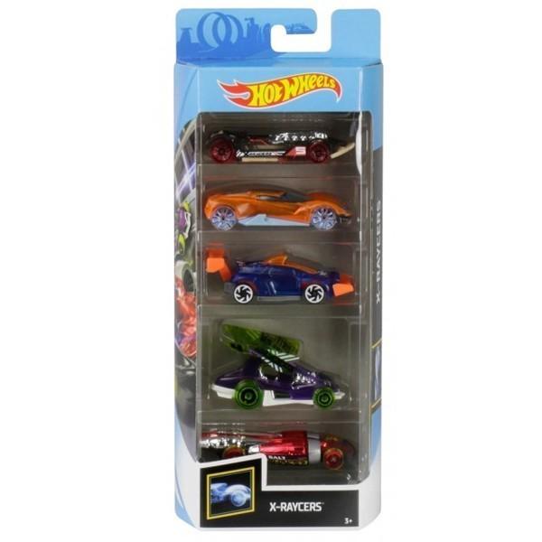 Комплект Hot Wheels трейлер-автовоз GHR48 и игровой набор автомойка HDP05 с подарочным набором автомобилей (1806) - фото 15