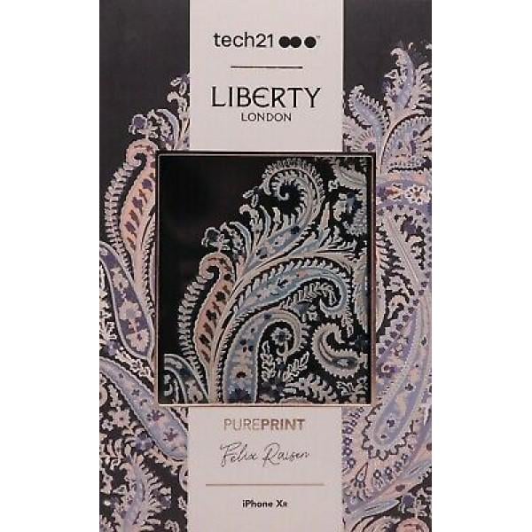 Противоударный чехол London tech21 Liberty для Apple iPhone XR Pure Print Felix Raisen (11015698) - фото 5