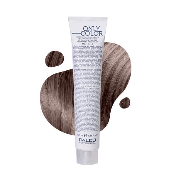 Крем-краска для волос безаммиачная PALCO Only Color №6.18 Коричневый 100 мл (31539)