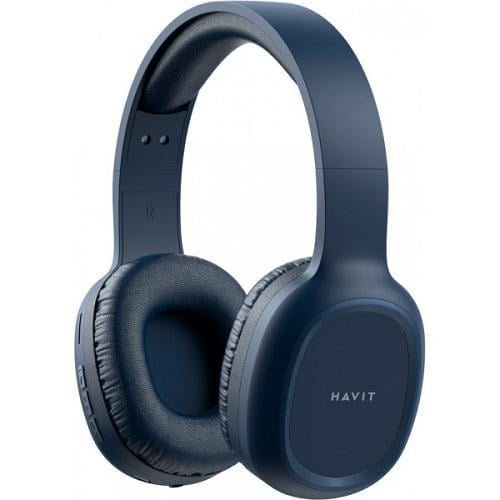 Наушники с микрофоном Havit 27346 HV-H2590BT PRO Bluetooth 3,5 мм jack 110дБ Синий (575384)