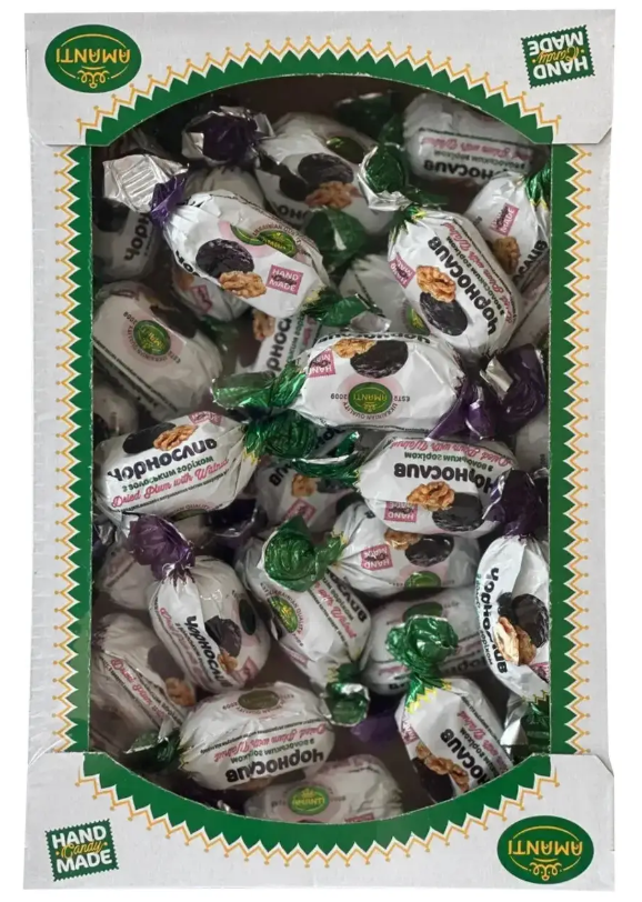 Конфеты ассорти Amanti Чернослив с грецким орехом 1 кг