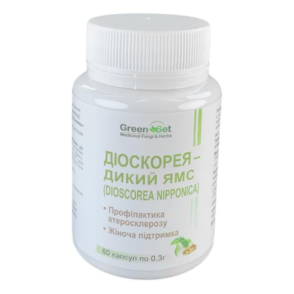 Добавка Green Set Диоскорея Дикий Ямс Профилактика атеросклероза/женская поддержка 60 капс. (000023977)