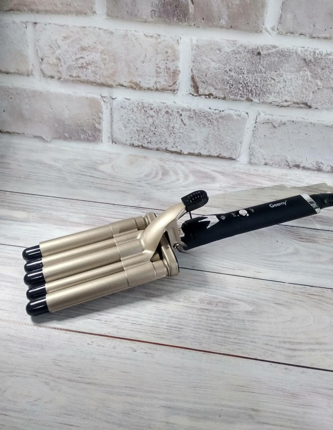 Плойка для волосся Gemei GM-2933 5 хвиль (18237446) Плойка для волосся Gemei GM-2933 5 хвиль (18237446)