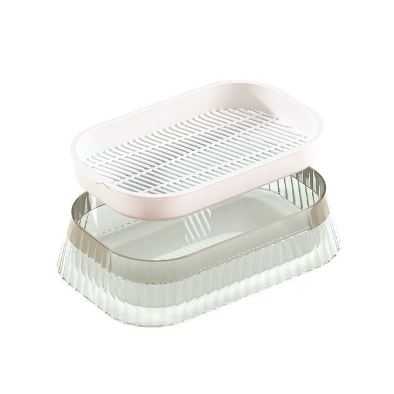 Лоток для пророщування котячої трави Lesko DT1159-D Сірий (31457548)