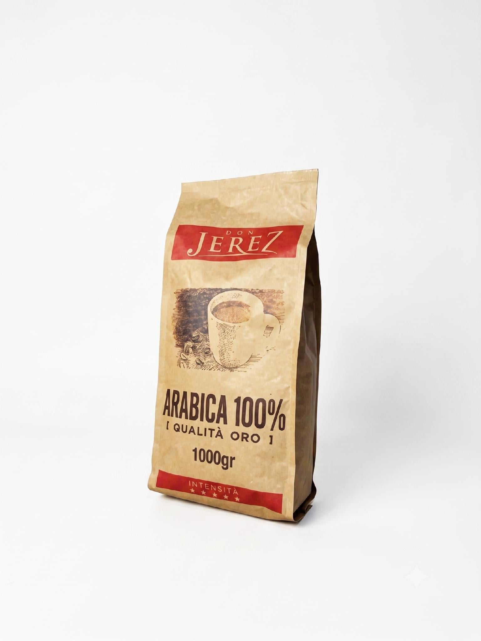 Кава Don Jerez Arabica 100 Qualità Oro в зернах 1 кг