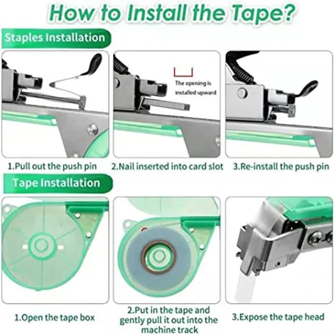 Степлер для підв'язки винограду Tapetool (45636-_348) - фото 5 Степлер для підв'язки винограду Tapetool (45636-_348) - фото 5