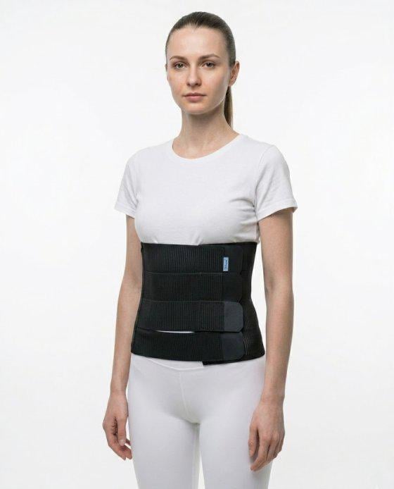 Абдоминальный бандаж после липосакции Ortolife р. M Черный (LS 825bm)