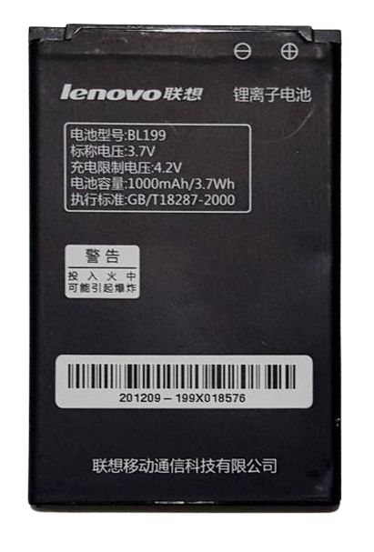 Акумуляторна батарея BL201 для Lenovo A60 Plus 1500 mAh (000021508)