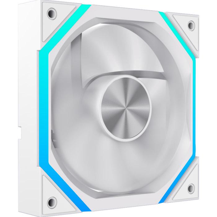 Вентилятор для корпуса GameMax FN12A-N2-W ARGB PWM 120 мм 2000 об/мин Белый (FN12A-N2-W)